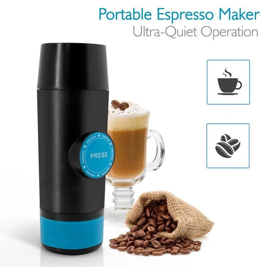 2 - in - 1 Capsule & Ground Portable Espresso Maker - Coffee Purrfection