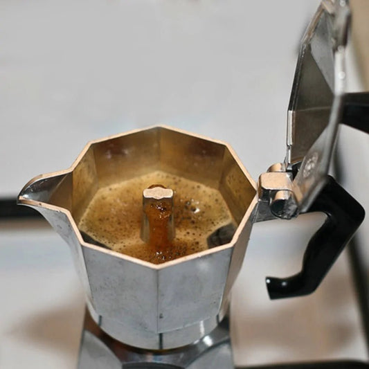 Aluminum Portable Espresso Coffee Maker - Coffee Purrfection