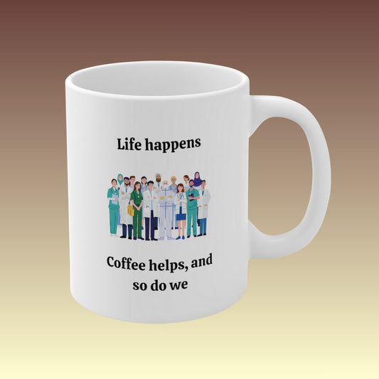Doctors and Nurses Theme Coffee Mug