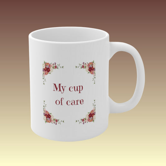 My Cup Of Care Coffee Mug - aunz - Coffee Purrfection