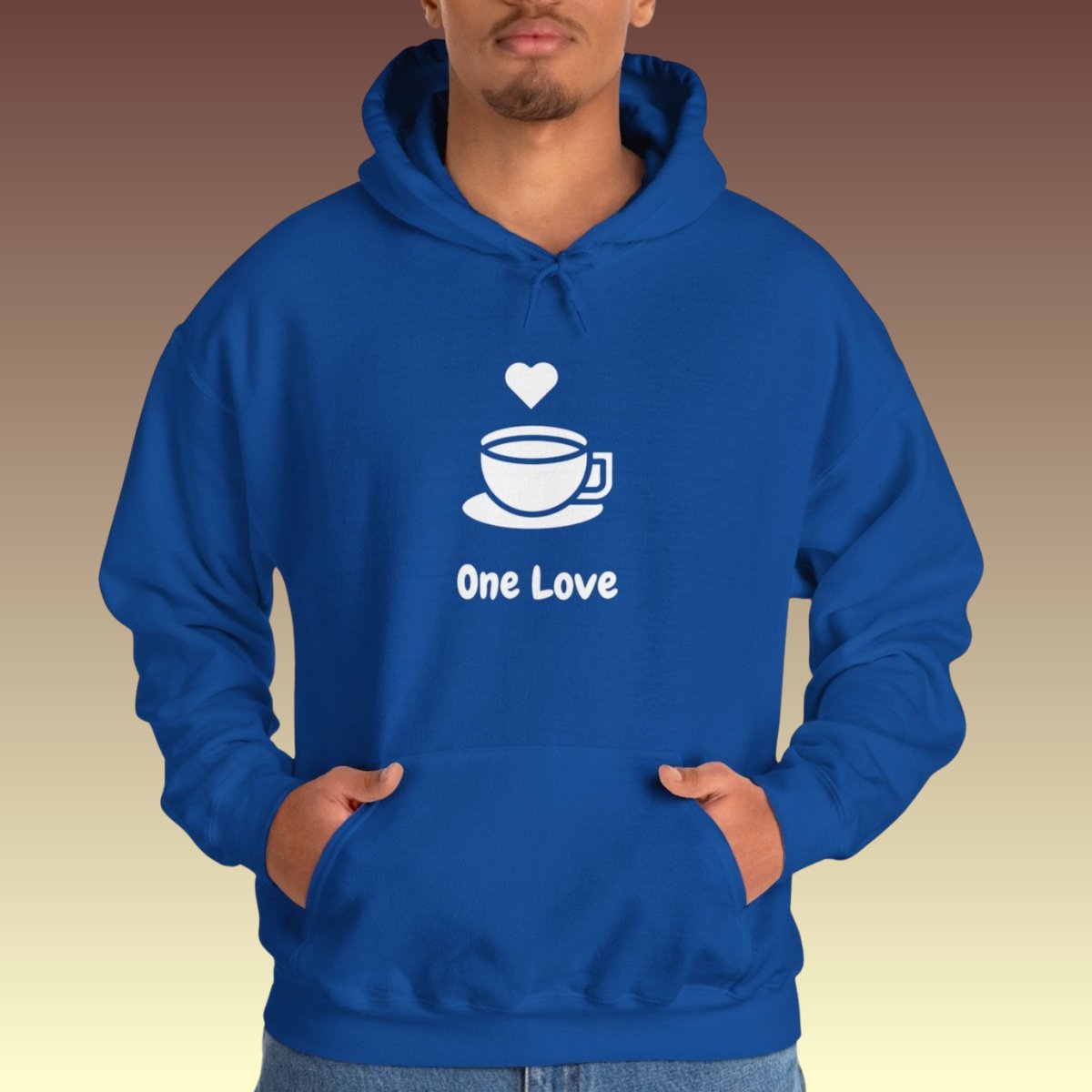 One Love Coffee Hoodie - Coffee Purrfection