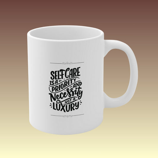 Self Care Quote Coffee Mug - aunz - Coffee Purrfection