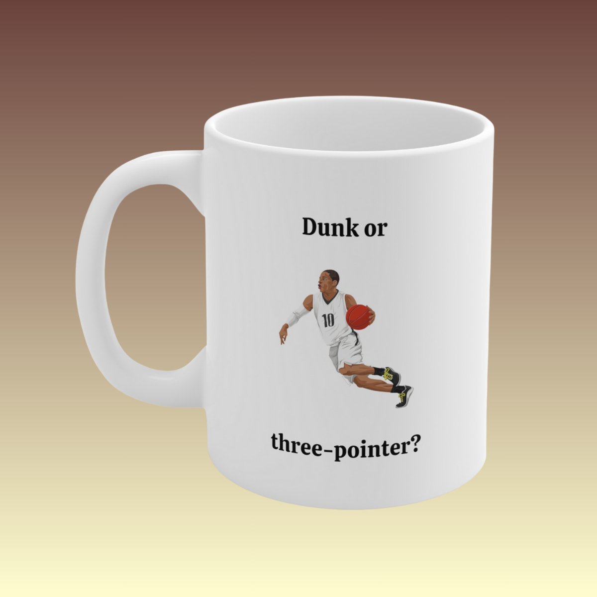 Basketball Theme Coffee Mug - Coffee Purrfection