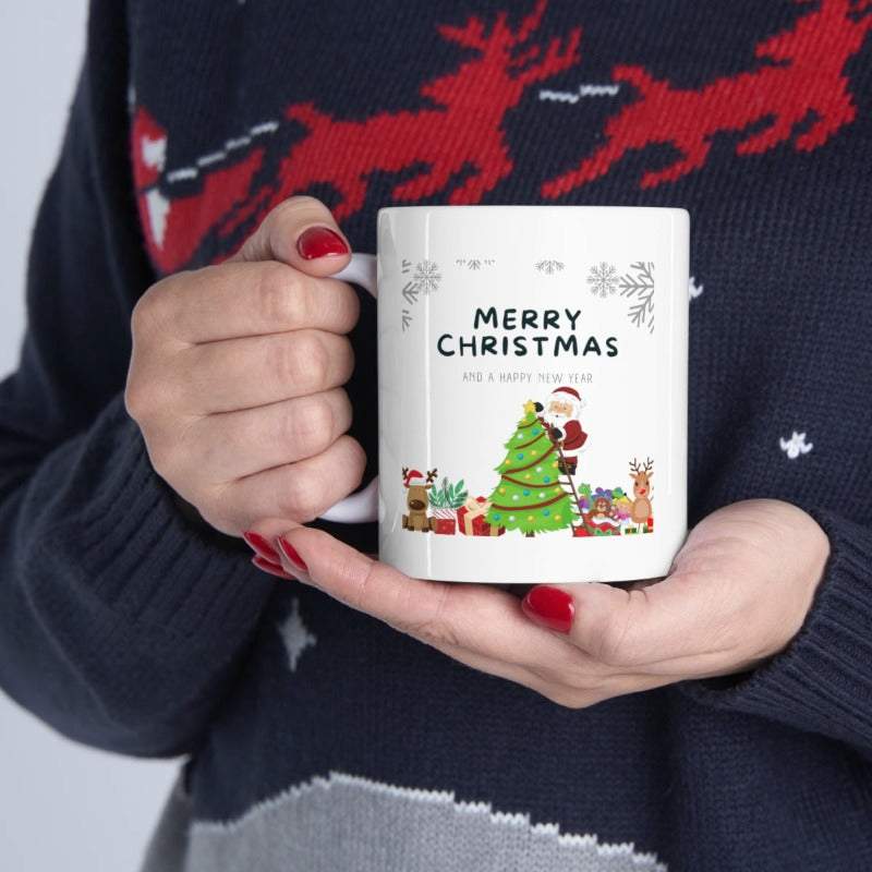 Christmas Mug - Coffee Purrfection