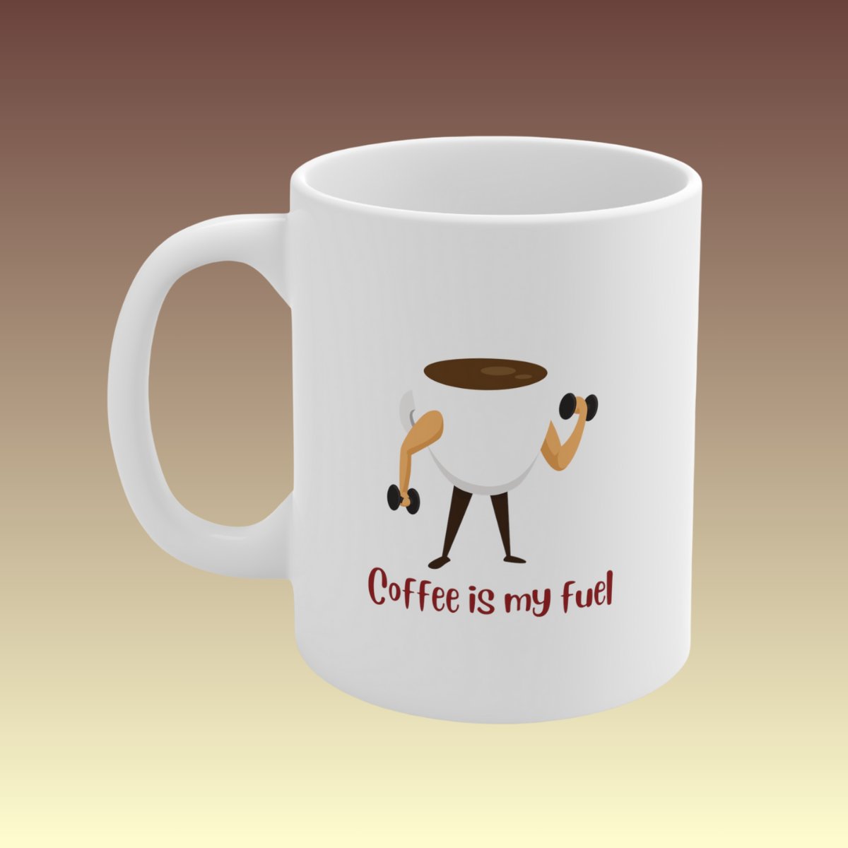 Coffee Is My Fuel Mug - Coffee Purrfection
