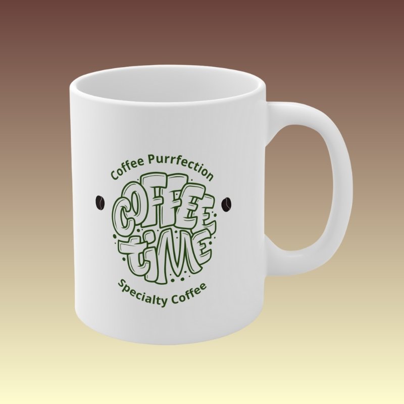 Coffee Purrfection Coffee Time Mug - Coffee Purrfection
