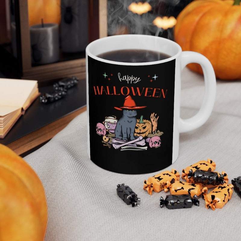 Happy Halloween Mug - Coffee Purrfection