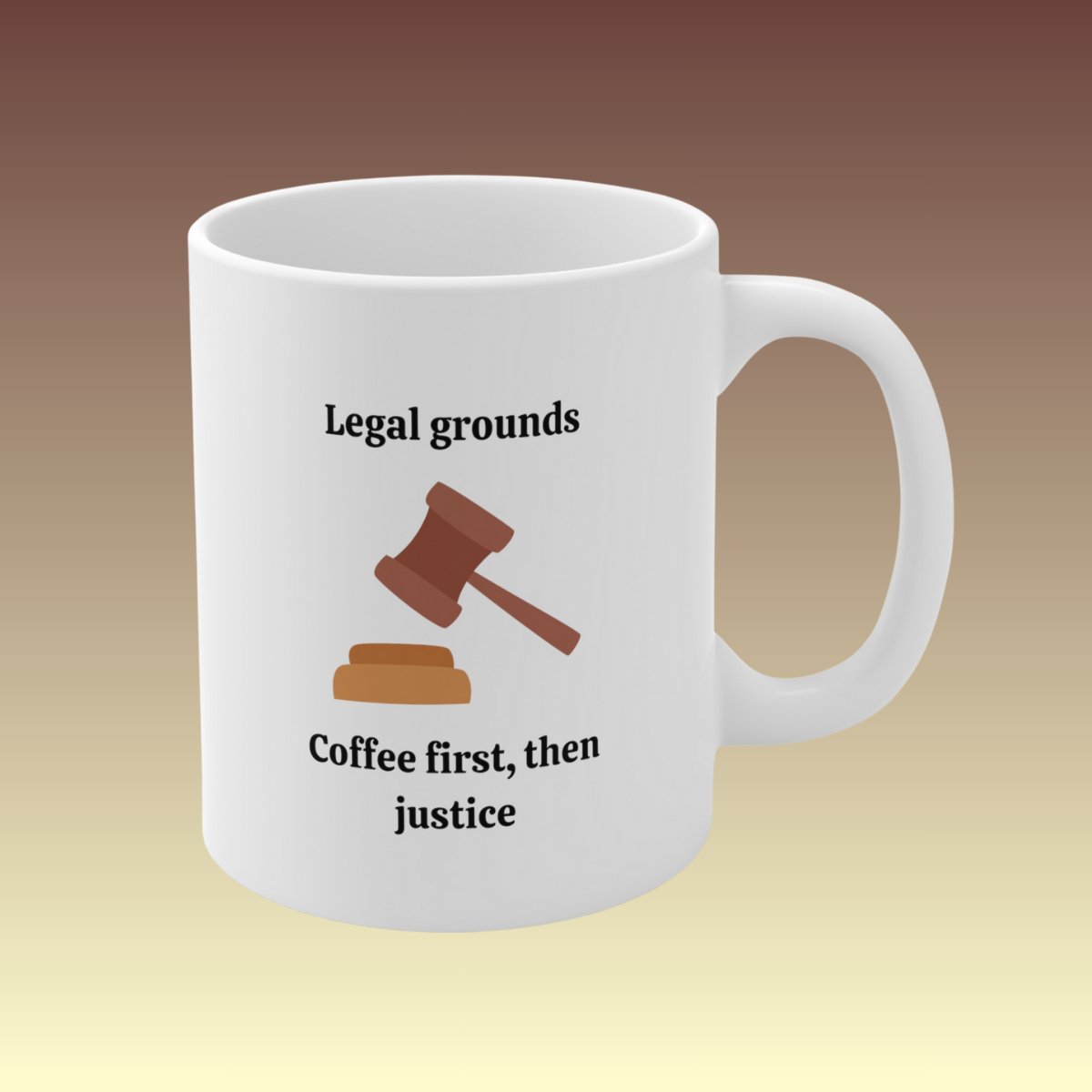 Lawyer Theme Coffee Mug - Coffee Purrfection