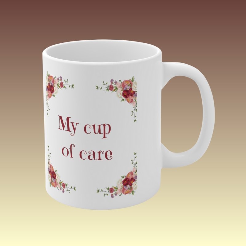 My Cup Of Care Coffee Mug - Coffee Purrfection