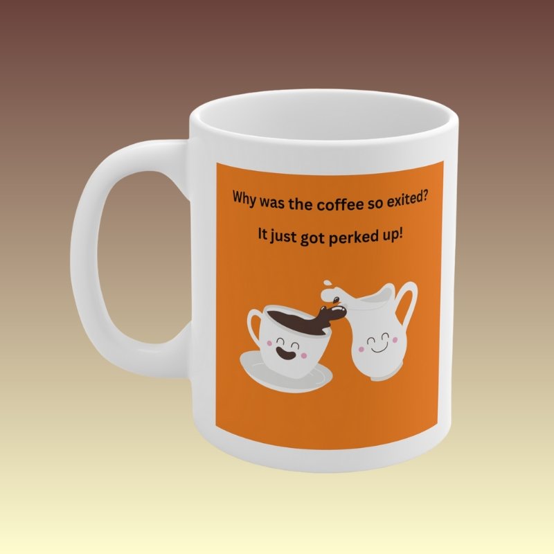 Perked Up Coffee Mug - Coffee Purrfection