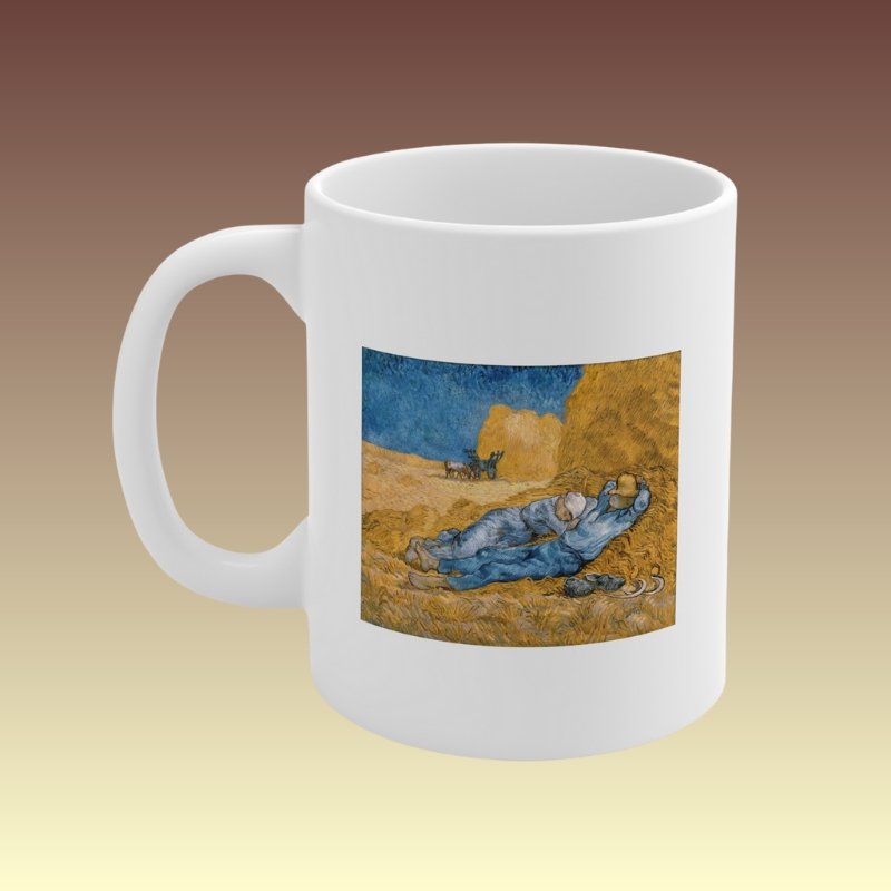 The Siesta van Gogh Coffee Mug - Coffee Purrfection